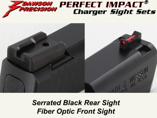 S&W M&P Shield Fixed Charger Sight Set