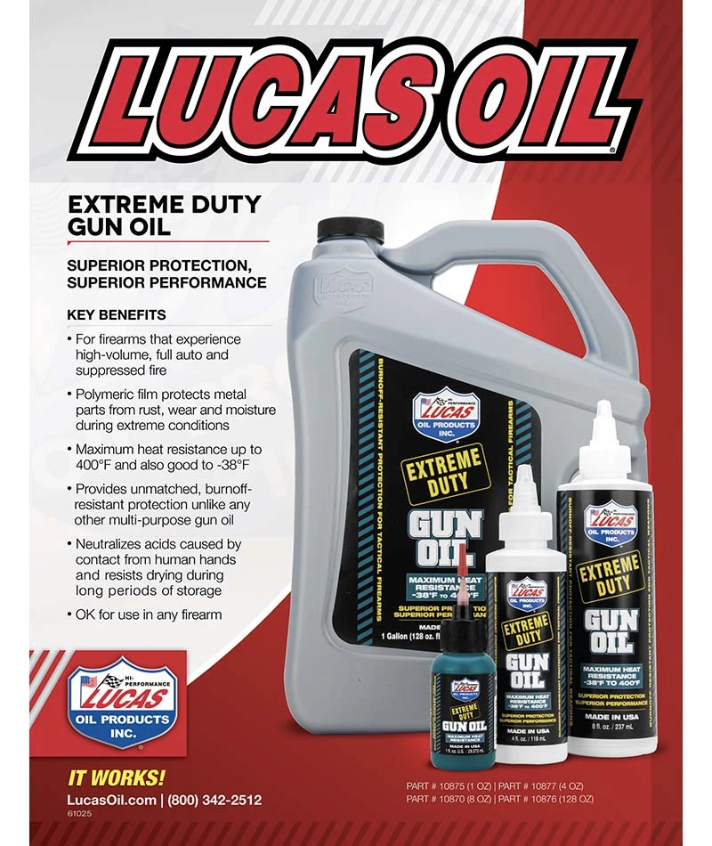 Lucas Oil Gear Care - AR15 Cleaning 