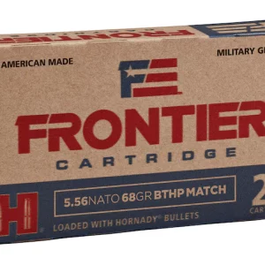 Hornady Frontier 5.56 NATO 68gr BTHP Match