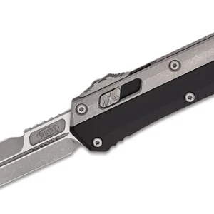 Microtech Glykon OTF Automatic Knife Black Alum + Titanium (3.75